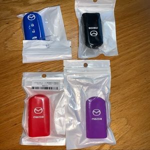 MAZDA car key fob protectors lot of 4